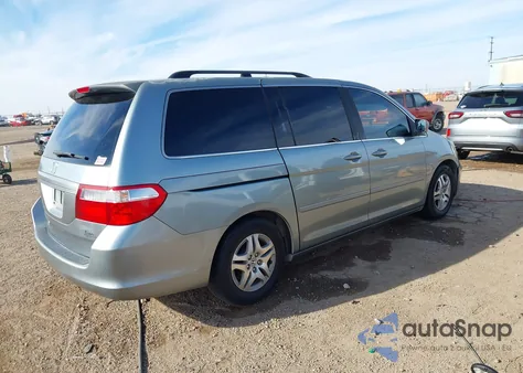 2005 Honda Odyssey Ex-L z USA, uszkodzony, nr VIN 5FNRL38715B026407